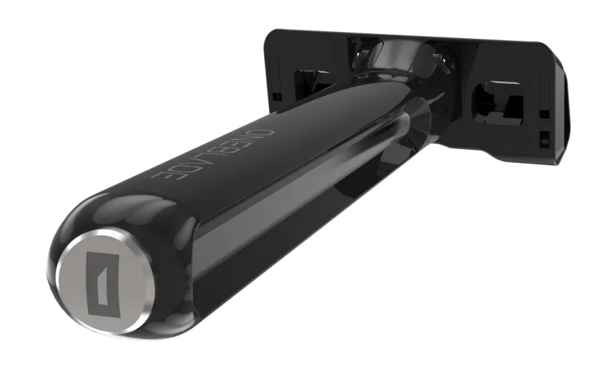 Side view of the OneBlade Core razor showing its pivoting head